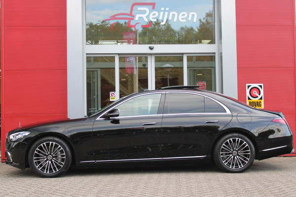 Mercedes-Benz S-Klasse 580e 4MATIC AMG LINE 510PK | PANORAMISCH SCHUIF / KANTELDAK | 360° CAMERA | BURMESTER PREMIUM AUDIO | NAPPA LEDEREN BEKLEDING | VOORSTOELEN ELEKTRISCH VERSTELBAAR MET GEHEUGEN | VOORSTOELEN EN ACHTERBANK GEVENTILEERD / VERWARMD | MBUX AUGMENT REALITY NAVIGATIE / HEAD UPP DISPLAY | MULTIMEDIA MBUX ( ACHTERBANK TABLET | ZWARTE HEMEL BEKLEDING | AIRBALANCE PAKKET (LUCHTREINIGING SYSTEEM) | MEESTURENDE ACHTERAS |  4 ZONE CLIMATE CONTROL |  ADAPTIVE RUITERWISSER ISTALLATIE  ( MAGIC  VISION CONTROL) |