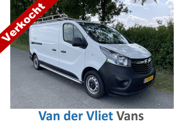Opel Vivaro 1.6 CDTI 126pk E6 L2 Edition BPM Vrij! Lease €256 p/m, Trekhaak, Inrichting, Imperiaal, Airco, Navi, PDC, Cruise controle, Onderhoudshistorie aanwezig
