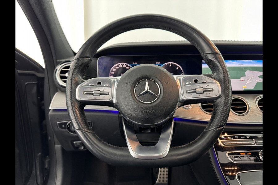 Mercedes-Benz E-Klasse 220 d AMG-Line (INCL-BTW ) Aut. *PANO | FULL-LED | LEATHER-MICROFIBRE | WIDE-SCREEN-DIGI-COCKPIT | NAVI-FULLMAP | AMBIENT-LIGHT | HEATED-SPORTSEATS | ECC | SHIFT-PADLLES | PDC | CRUISE | 19"ALU*