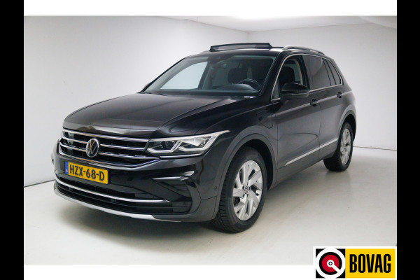 Volkswagen Tiguan 1.4 TSI eHybrid 245 PK Elegance Business+ | Panoramadak | Elec. trekhaak | Head-up display Digi dash, Navigatie, Stoel- stuurverwarming, Electrische klep, Achteruitrijcamera, Travel assist, DCC