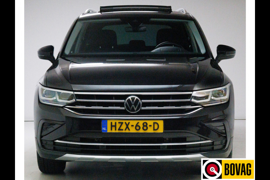 Volkswagen Tiguan 1.4 TSI eHybrid 245 PK Elegance Business+ | Panoramadak | Elec. trekhaak | Head-up display Digi dash, Navigatie, Stoel- stuurverwarming, Electrische klep, Achteruitrijcamera, Travel assist, DCC