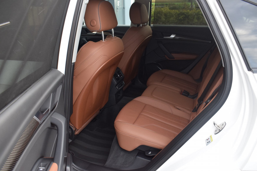 Audi Q5 Sportback 50 TFSI e 299pk S-line | Cognac leder | Luchtvering | Carbon | 22"