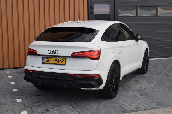 Audi Q5 Sportback 50 TFSI e 299pk S-line | Cognac leder | Luchtvering | Carbon | 22"