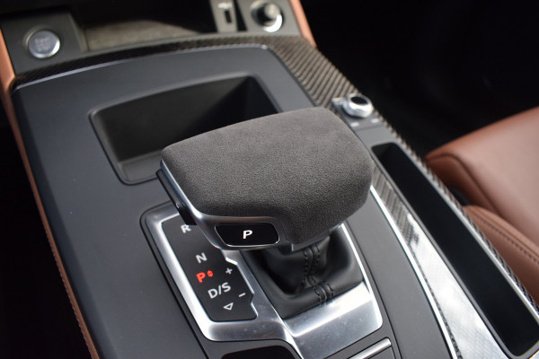 Audi Q5 Sportback 50 TFSI e 299pk S-line | Cognac leder | Luchtvering | Carbon | 22"
