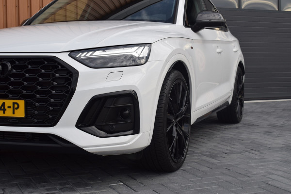 Audi Q5 Sportback 50 TFSI e 299pk S-line | Cognac leder | Luchtvering | Carbon | 22"