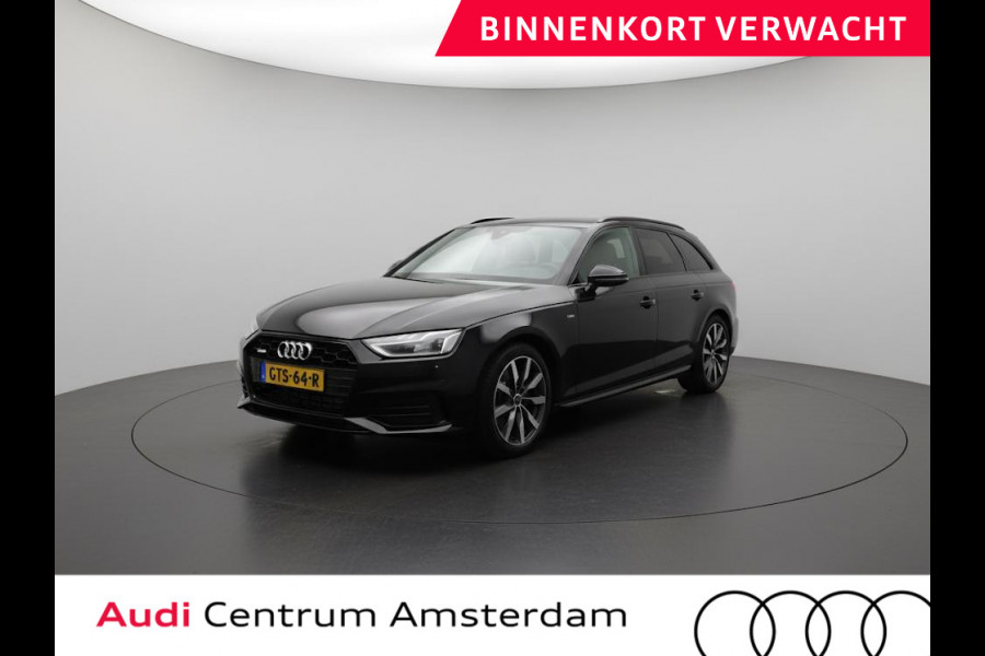 Audi A4 Avant 35 TFSI S edition Competition 150 pk S-tronic | Verlengde garantie | Navigatie | Parkeersensoren | Stoelverwarming | S-Line |