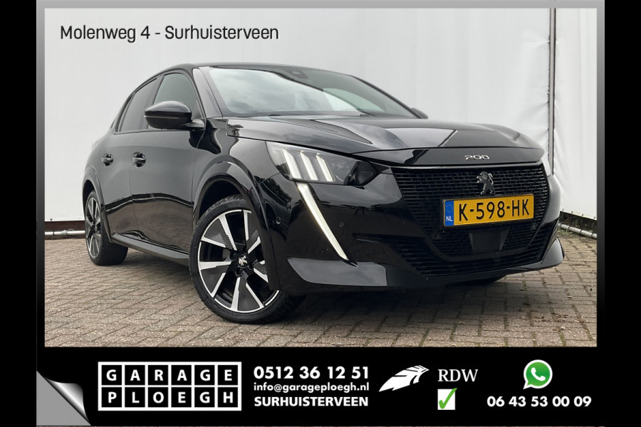 Peugeot e-208 EV GT Pack 50 kWh H.Leer Stoelverw Carplay Nav/Camera