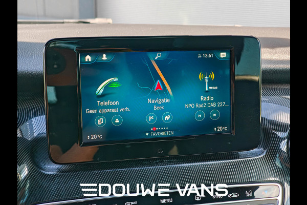 Mercedes-Benz V-Klasse V300 L2 9G-Tronic Leder MBUX Dubbel Cabine PANO Panorama