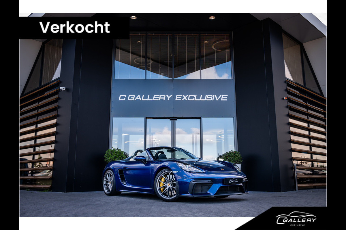 Porsche 718 Spyder 4.0 421PK - Keramisch | Sport Chrono + | Sportuitlaat