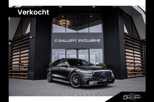 Mercedes-Benz S-Klasse AMG S63 E Performance - Manufaktur | Magno Nachtzwart | Panorama | Burmester | 4x Stoelmassage & Koeling