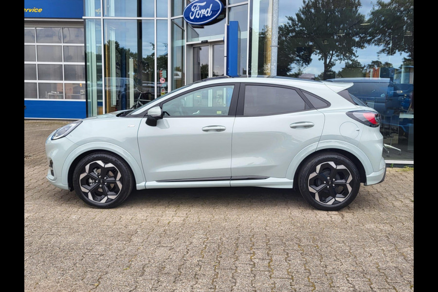 Ford Puma 1.0 EcoBoost Hybrid ST-Line X 155pk Automaat |  Panoramadak | Afneembare trekhaak | Winter Pack | Adaptive cruise control | 360 graden camera | Bang&Olufsen | Elektrsiche achterklep | Matrix LED
