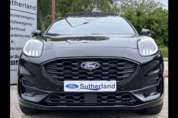 Ford Puma 1.0 EcoBoost Hybrid ST-Line X 155pk Automaat | Panoramadak | Afneembare trekhaak | Winter Pack | Adaptive cruise control | 360 graden camera | Bang&Olufsen | Elektrsiche achterklep | Matrix LED