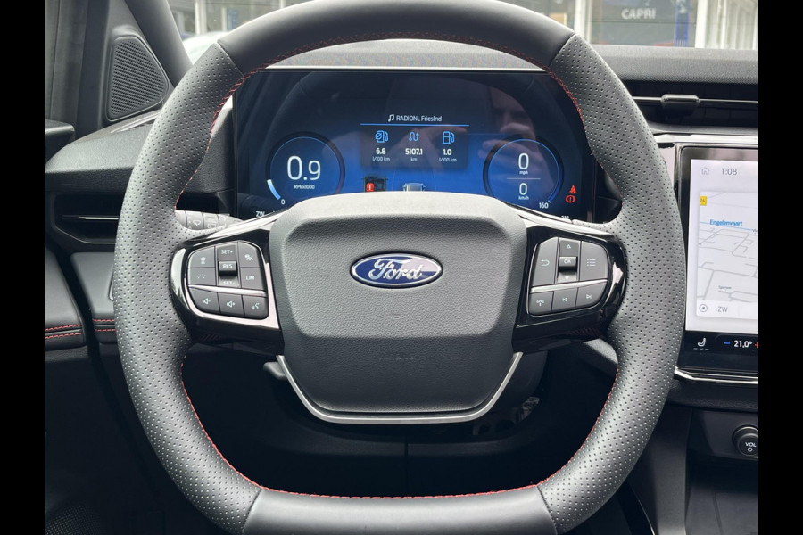 Ford Puma 1.0 EcoBoost Hybrid ST-Line X 155pk Automaat | Panoramadak | Afneembare trekhaak | Winter Pack | Adaptive cruise control | 360 graden camera | Bang&Olufsen | Elektrsiche achterklep | Matrix LED