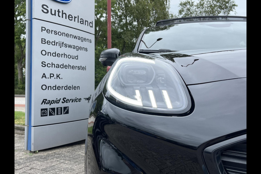 Ford Puma 1.0 EcoBoost Hybrid ST-Line X 155pk Automaat | Panoramadak | Afneembare trekhaak | Winter Pack | Adaptive cruise control | 360 graden camera | Bang&Olufsen | Elektrsiche achterklep | Matrix LED