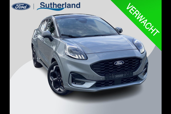 Ford Puma 1.0 EcoBoost Hybrid ST-Line X 155pk Automaat | Panoramadak | Afneembare trekhaak | Winter Pack | Adaptive cruise control | 360 graden camera | Bang&Olufsen | Elektrsiche achterklep | Matrix LED