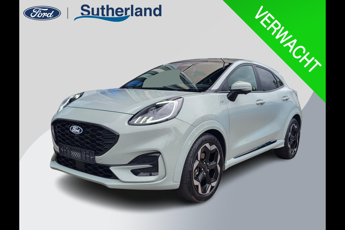Ford Puma 1.0 EcoBoost Hybrid ST-Line X 155pk Automaat |  Panoramadak | Afneembare trekhaak | Winter Pack | Adaptive cruise control | 360 graden camera | Bang&Olufsen | Elektrsiche achterklep | Matrix LED