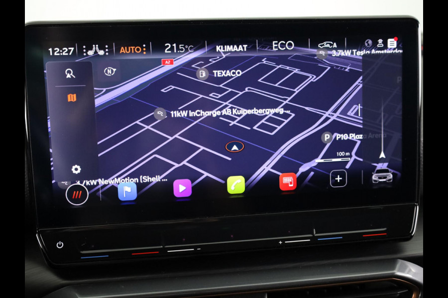 CUPRA Leon Sportstourer 1.4 TSI eHybrid PHEV FR Business Intense 204 pk Automaat | Navigatie | Parkeersensoren (Park assist) | Achteruitrijcamera | Adaptieve cruise control | Stoelverwarming |