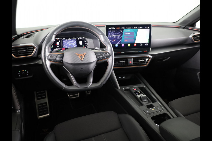 CUPRA Leon Sportstourer 1.4 TSI eHybrid PHEV FR Business Intense 204 pk Automaat | Navigatie | Parkeersensoren (Park assist) | Achteruitrijcamera | Adaptieve cruise control | Stoelverwarming |
