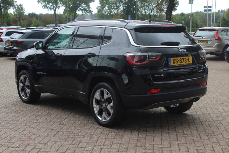 Jeep Compass 1.4 MultiAir Limited 4x4 / Camera / Leder / Keyless / 18'' / Navigatie / Beats / Elektr. stoelen / Stuur+Stoelverwarming / Cruise Control