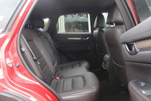 Mazda CX-5 2.0 SkyActiv-G 165 Luxury / 360Camera / Head-up / Leder / Keyless / 19'' / ACC / Bose / Stuur+Stoelverwarming / DAB / Navigatie / Dodehoek