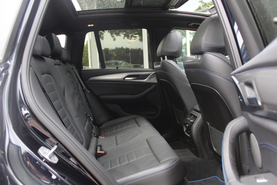 BMW X3 xDrive20d High Exe. M Sport / Panoramadak / 360Camera / Head-up / 20'' / Leder / Harman Kardon / Keyless / Navigatie / DAB / Dodehoek / Stoelverwarming / ACC