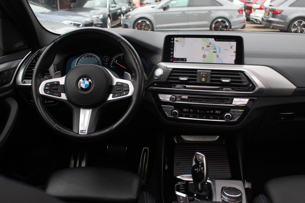 BMW X3 xDrive20d High Exe. M Sport / Panoramadak / 360Camera / Head-up / 20'' / Leder / Harman Kardon / Keyless / Navigatie / DAB / Dodehoek / Stoelverwarming / ACC