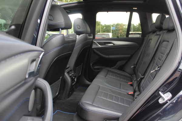BMW X3 xDrive20d High Exe. M Sport / Panoramadak / 360Camera / Head-up / 20'' / Leder / Harman Kardon / Keyless / Navigatie / DAB / Dodehoek / Stoelverwarming / ACC