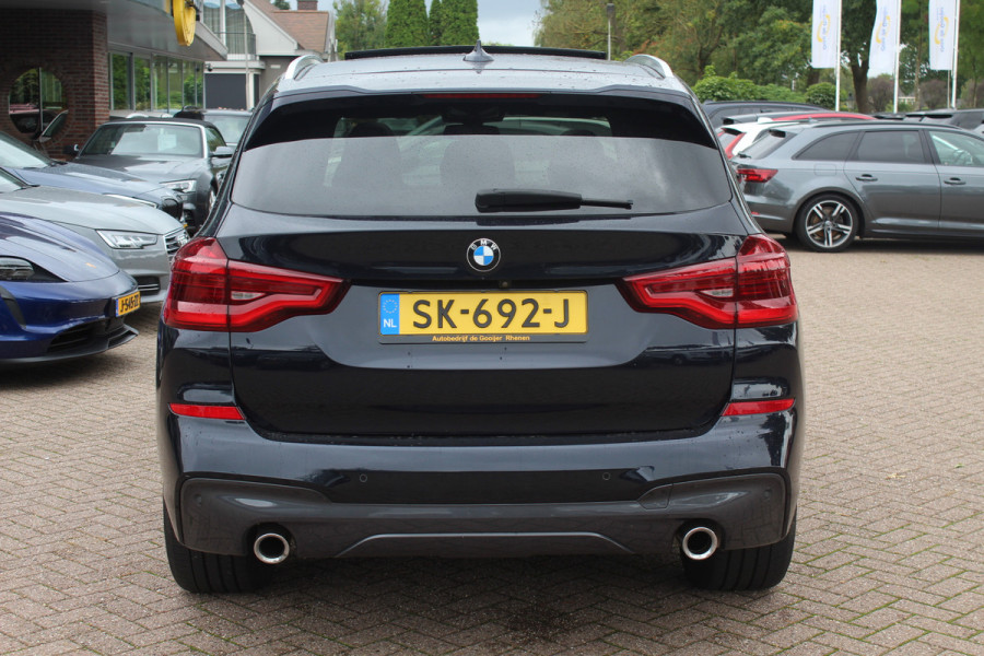 BMW X3 xDrive20d High Exe. M Sport / Panoramadak / 360Camera / Head-up / 20'' / Leder / Harman Kardon / Keyless / Navigatie / DAB / Dodehoek / Stoelverwarming / ACC