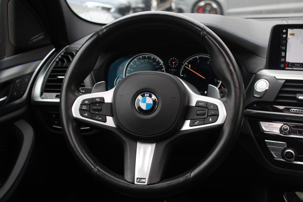 BMW X3 xDrive20d High Exe. M Sport / Panoramadak / 360Camera / Head-up / 20'' / Leder / Harman Kardon / Keyless / Navigatie / DAB / Dodehoek / Stoelverwarming / ACC