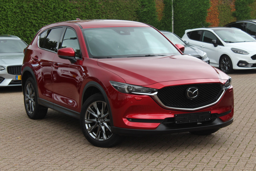 Mazda CX-5 2.0 SkyActiv-G 165 Luxury / 360Camera / Head-up / Leder / Keyless / 19'' / ACC / Bose / Stuur+Stoelverwarming / DAB / Navigatie / Dodehoek