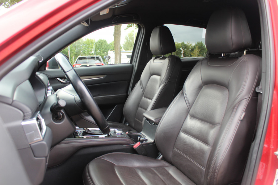 Mazda CX-5 2.0 SkyActiv-G 165 Luxury / 360Camera / Head-up / Leder / Keyless / 19'' / ACC / Bose / Stuur+Stoelverwarming / DAB / Navigatie / Dodehoek