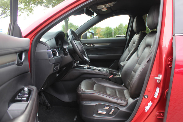 Mazda CX-5 2.0 SkyActiv-G 165 Luxury / 360Camera / Head-up / Leder / Keyless / 19'' / ACC / Bose / Stuur+Stoelverwarming / DAB / Navigatie / Dodehoek