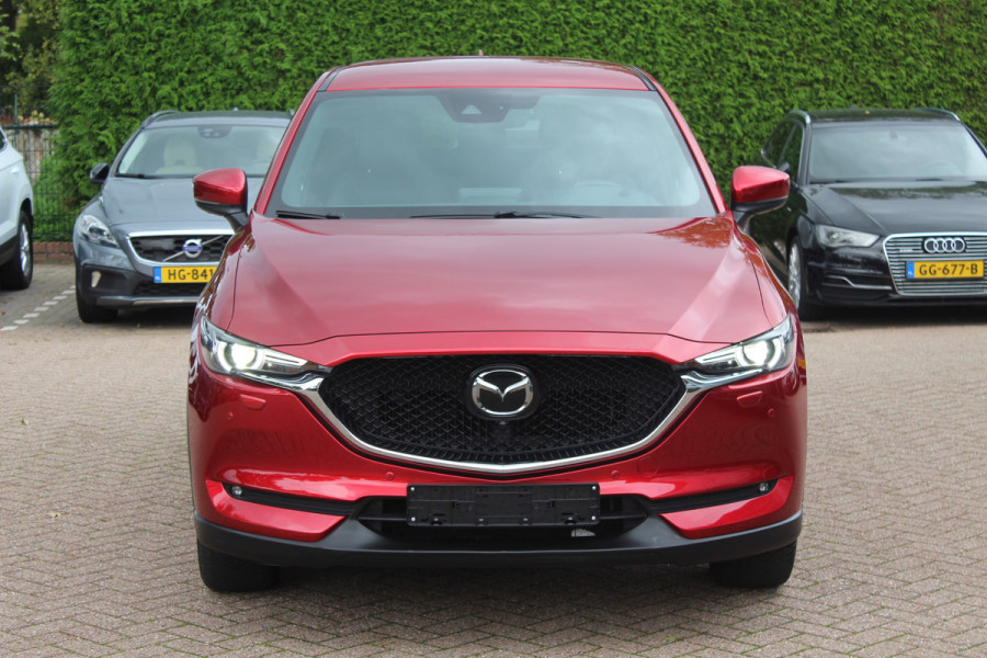 Mazda CX-5 2.0 SkyActiv-G 165 Luxury / 360Camera / Head-up / Leder / Keyless / 19'' / ACC / Bose / Stuur+Stoelverwarming / DAB / Navigatie / Dodehoek