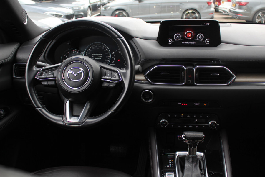 Mazda CX-5 2.0 SkyActiv-G 165 Luxury / 360Camera / Head-up / Leder / Keyless / 19'' / ACC / Bose / Stuur+Stoelverwarming / DAB / Navigatie / Dodehoek