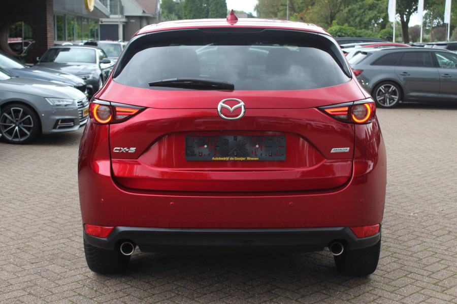 Mazda CX-5 2.0 SkyActiv-G 165 Luxury / 360Camera / Head-up / Leder / Keyless / 19'' / ACC / Bose / Stuur+Stoelverwarming / DAB / Navigatie / Dodehoek