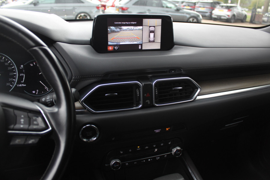 Mazda CX-5 2.0 SkyActiv-G 165 Luxury / 360Camera / Head-up / Leder / Keyless / 19'' / ACC / Bose / Stuur+Stoelverwarming / DAB / Navigatie / Dodehoek