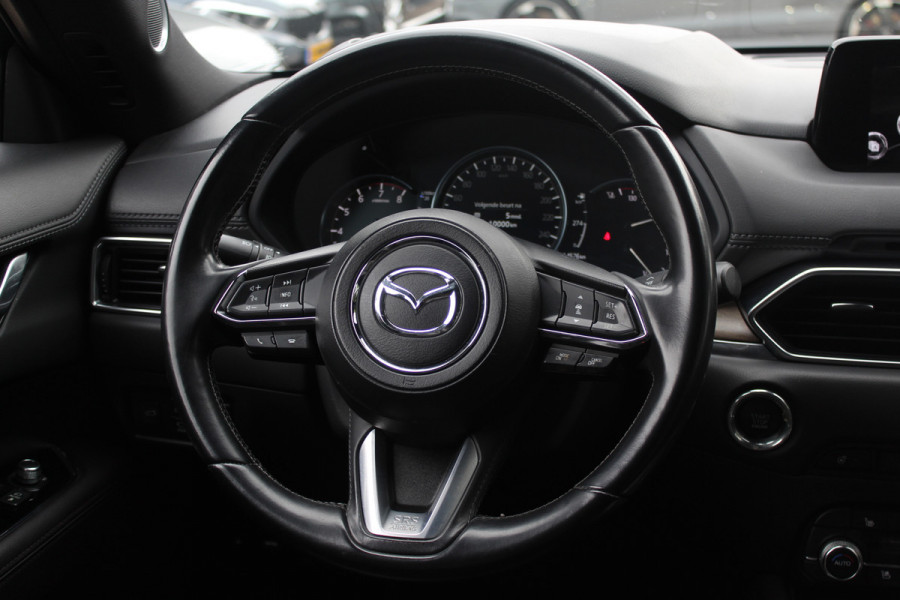 Mazda CX-5 2.0 SkyActiv-G 165 Luxury / 360Camera / Head-up / Leder / Keyless / 19'' / ACC / Bose / Stuur+Stoelverwarming / DAB / Navigatie / Dodehoek