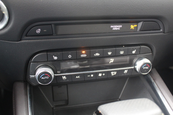 Mazda CX-5 2.0 SkyActiv-G 165 Luxury / 360Camera / Head-up / Leder / Keyless / 19'' / ACC / Bose / Stuur+Stoelverwarming / DAB / Navigatie / Dodehoek