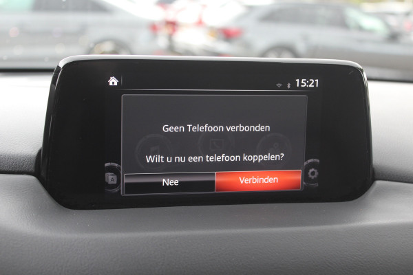 Mazda CX-5 2.0 SkyActiv-G 165 Luxury / 360Camera / Head-up / Leder / Keyless / 19'' / ACC / Bose / Stuur+Stoelverwarming / DAB / Navigatie / Dodehoek