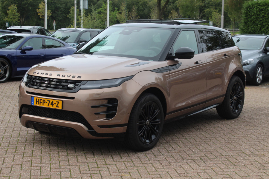 Land Rover Range Rover Evoque 1.5 P270e PHEV AWD Autobiography / Panoramadak / 360Camera / Luxe Leder / 20'' / Meridian / Keyless / Sfeerverlichting / Dodehoek / DAB / ACC / Stoelverwarming 4x / Stuurverwarming