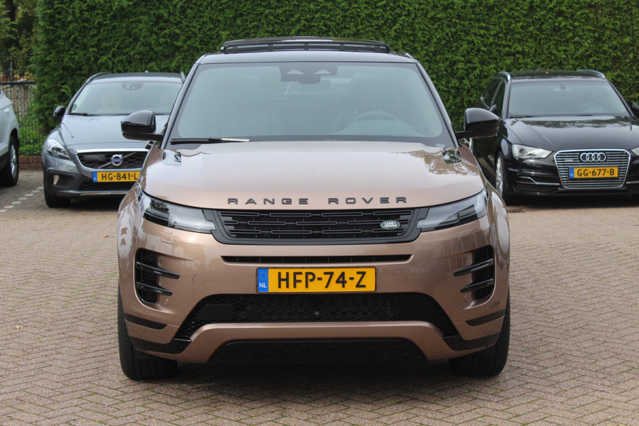 Land Rover Range Rover Evoque 1.5 P270e PHEV AWD Autobiography / Panoramadak / 360Camera / Luxe Leder / 20'' / Meridian / Keyless / Sfeerverlichting / Dodehoek / DAB / ACC / Stoelverwarming 4x / Stuurverwarming