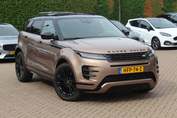 Land Rover Range Rover Evoque 1.5 P270e PHEV AWD Autobiography / Panoramadak / 360Camera / Luxe Leder / 20'' / Meridian / Keyless / Sfeerverlichting / Dodehoek / DAB / ACC / Stoelverwarming 4x / Stuurverwarming