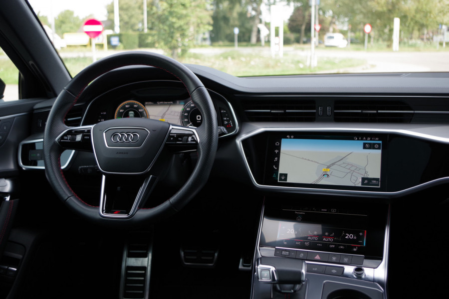 Audi A6 Avant 55 TFSI e Quattro Pro Line S-Line Competition 367 PK PHEV, Panoramadak, Trekhaak, Matrix LED, 360 Camera