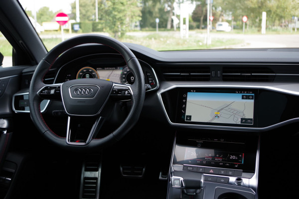 Audi A6 Avant 55 TFSI e Quattro Pro Line S-Line Competition 367 PK PHEV, Panoramadak, Trekhaak, Matrix LED, 360 Camera