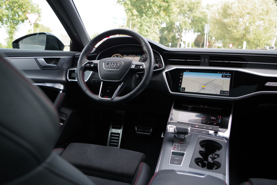 Audi A6 Avant 55 TFSI e Quattro Pro Line S-Line Competition 367 PK PHEV, Panoramadak, Trekhaak, Matrix LED, 360 Camera