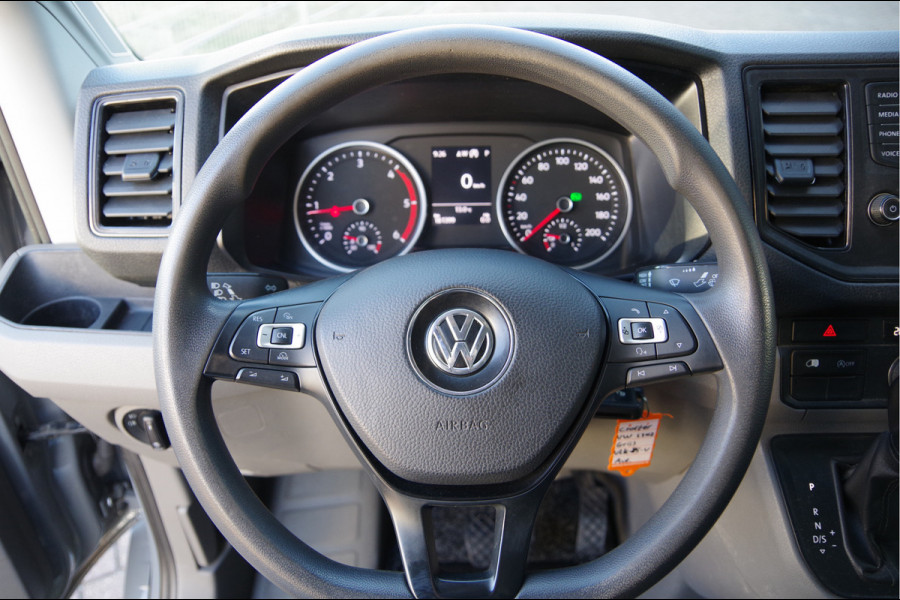 Volkswagen Crafter 35 2.0 TDI L3H2 Highline 177PK AUT. LED, TREKHAAK, CAMERA, CLIMA, STOELVERWARMING, NAVI, CRUISE, PARKEERSENSOREN RONDOM, MISTLAM