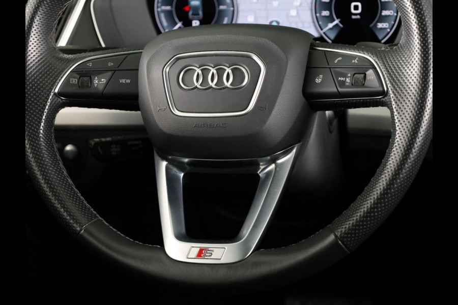 Audi Q5 55 TFSI e S edition 367 pk S-tronic | Verlengde garantie | Navigatie | Panoramadak | Elektr. trekhaak | Rondomzicht camera | B&O Soundsystem | Lichtmetalen velgen 20" | S-Line |