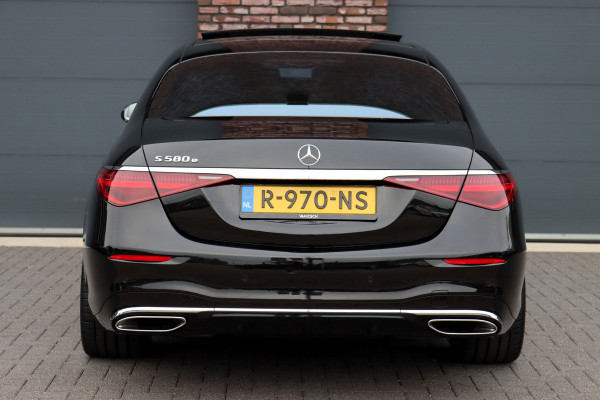 Mercedes-Benz S-Klasse 580 e Lang AMG Line Premium+ | Airmatic | Distronic+ | 3D-Display | MBUX Tablet | Digital Light | Stoelventilatie | Verwarmd Stuurwiel | Massage | HUD | Vlakkenverwarming |