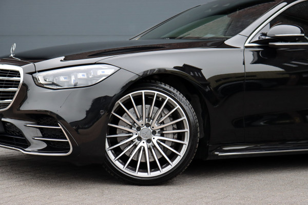 Mercedes-Benz S-Klasse 580 e Lang AMG Line Premium+ | Airmatic | Distronic+ | 3D-Display | MBUX Tablet | Digital Light | Stoelventilatie | Verwarmd Stuurwiel | Massage | HUD | Vlakkenverwarming |
