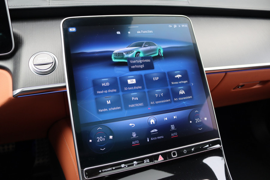 Mercedes-Benz S-Klasse 580 e Lang AMG Line Premium+ | Airmatic | Distronic+ | 3D-Display | MBUX Tablet | Digital Light | Stoelventilatie | Verwarmd Stuurwiel | Massage | HUD | Vlakkenverwarming |
